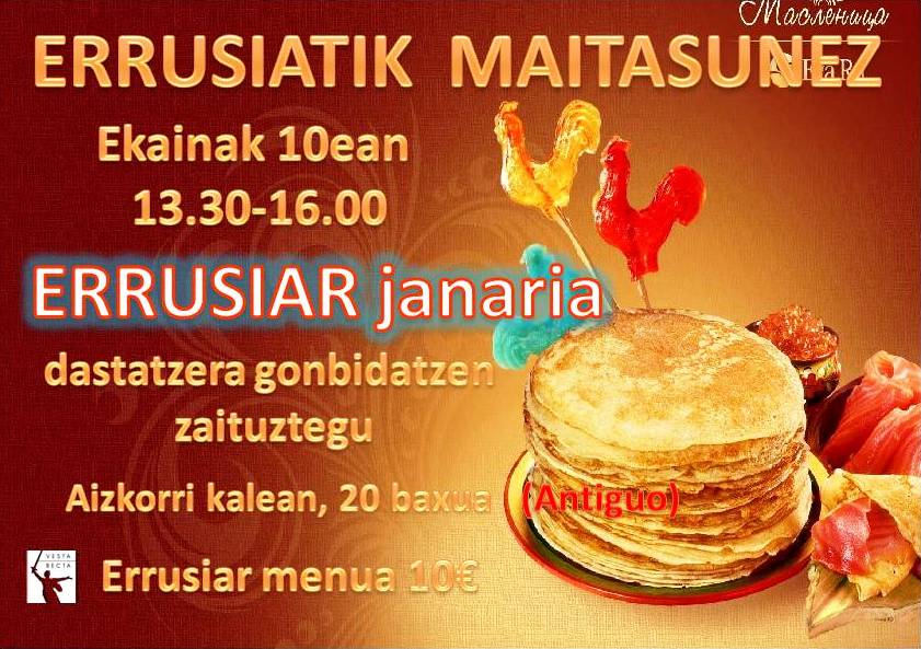 Errusiar janaria