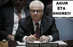 Скончался постпред РФ при ООН Виталий Чуркин. MOSCÚ, 20 de febrero. / TASS /.  El Representante Permanente de Rusia ante la ONU, Vitaly Churkin, ha fallecido a la edad de 64 años en Nueva York.